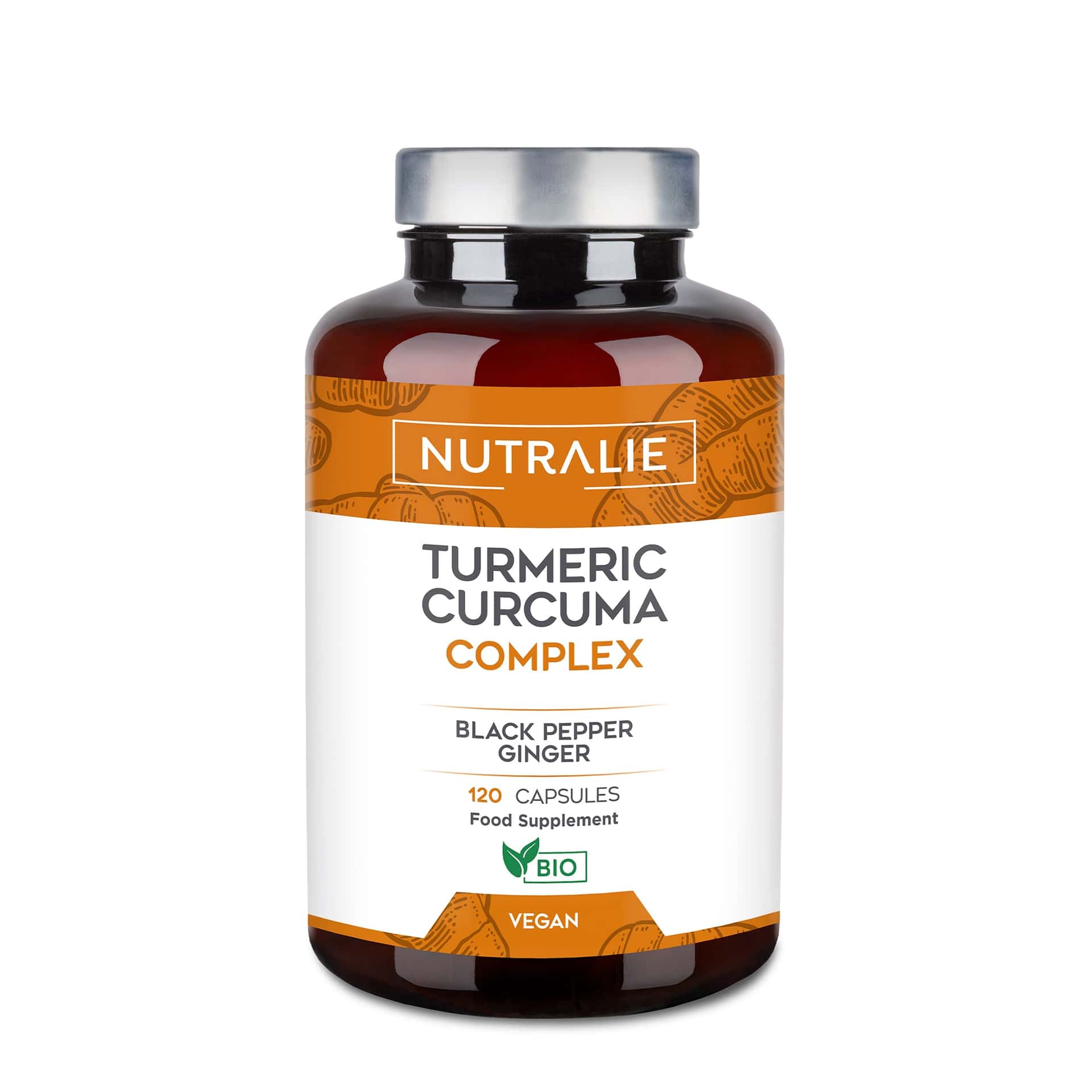 Cúrcuma Complex 120 cápsulas de Nutralie