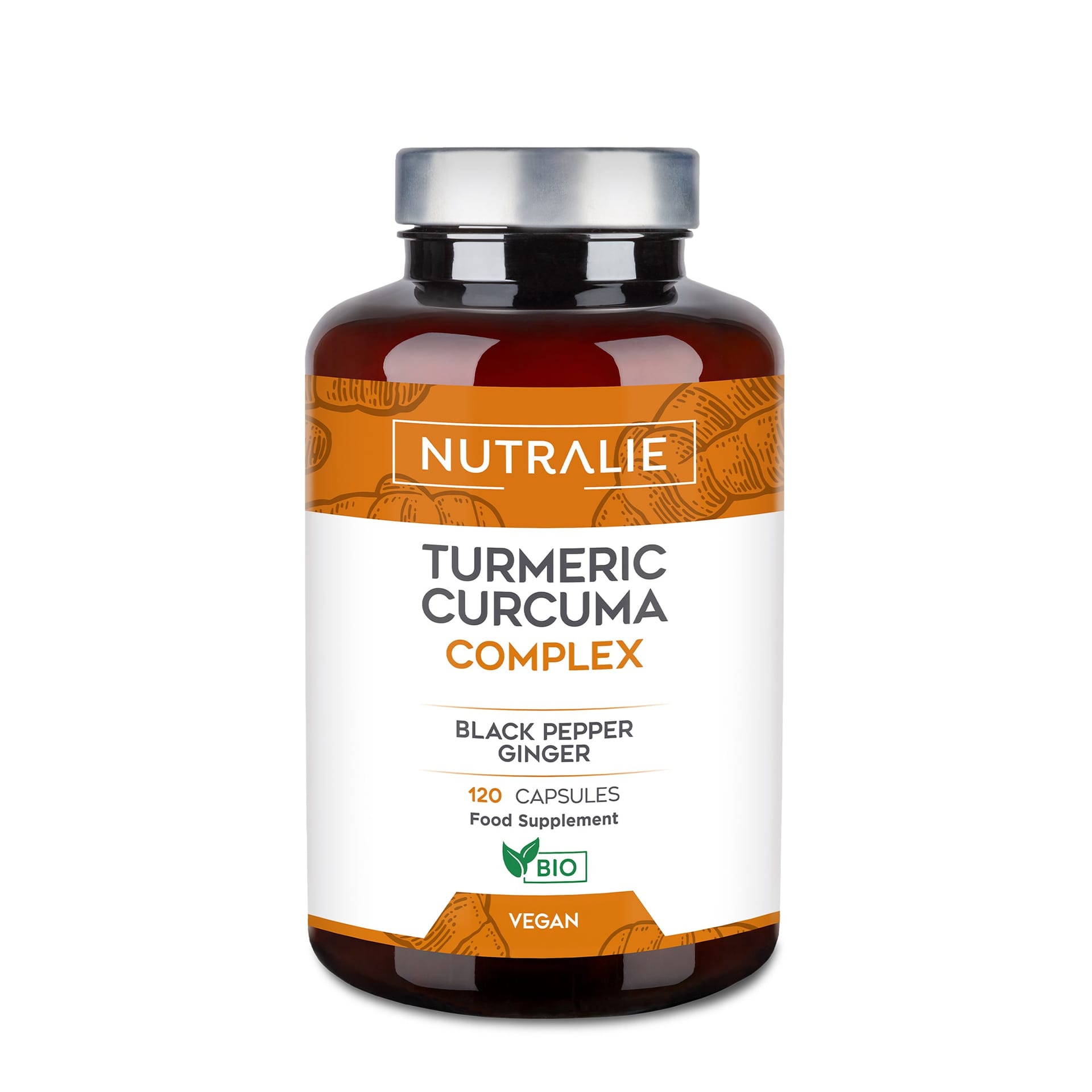 Cúrcuma Complex 120 cápsulas de Nutralie — imagen 1 de 2
