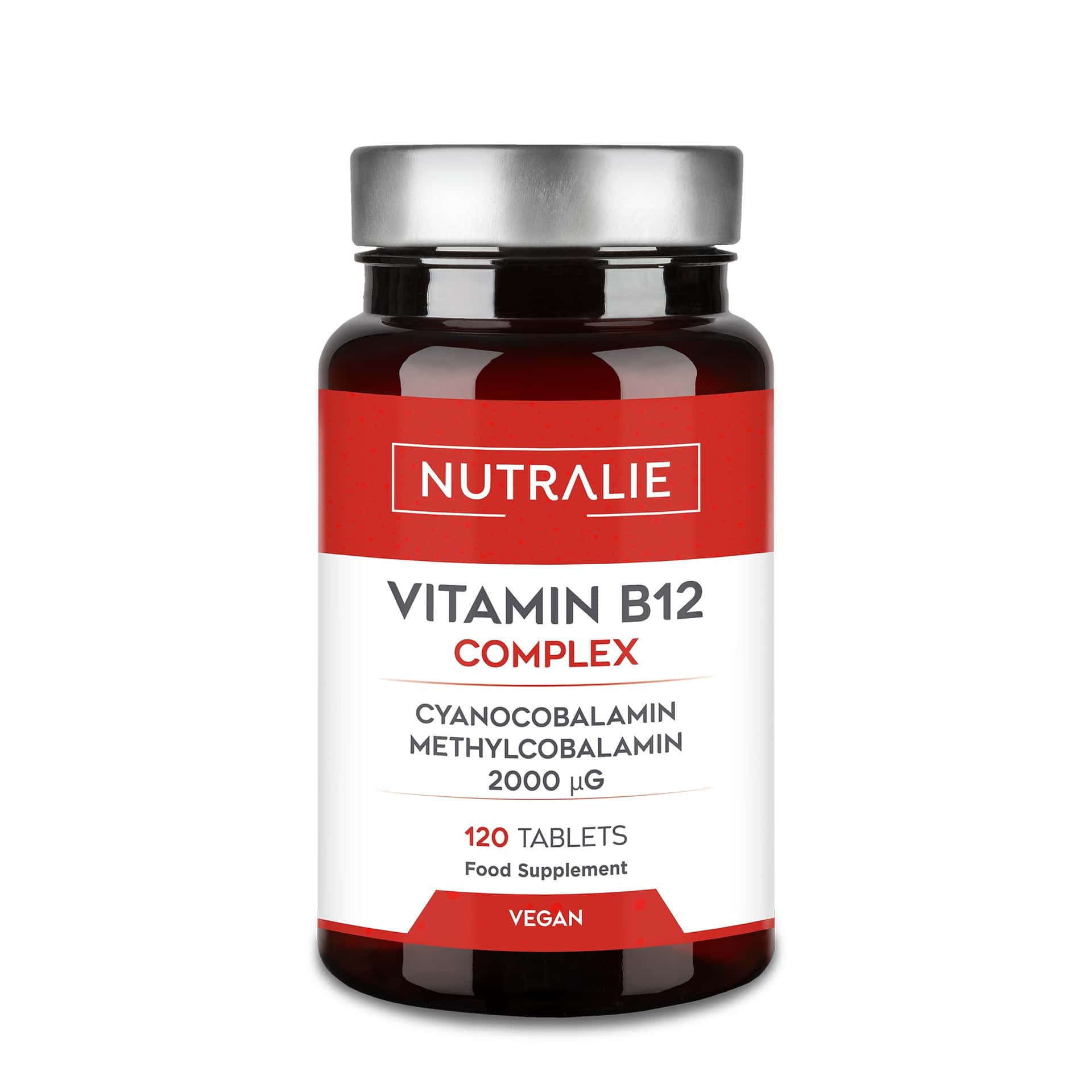 Vitamina B12 Complex 120 comprimidos de Nutralie