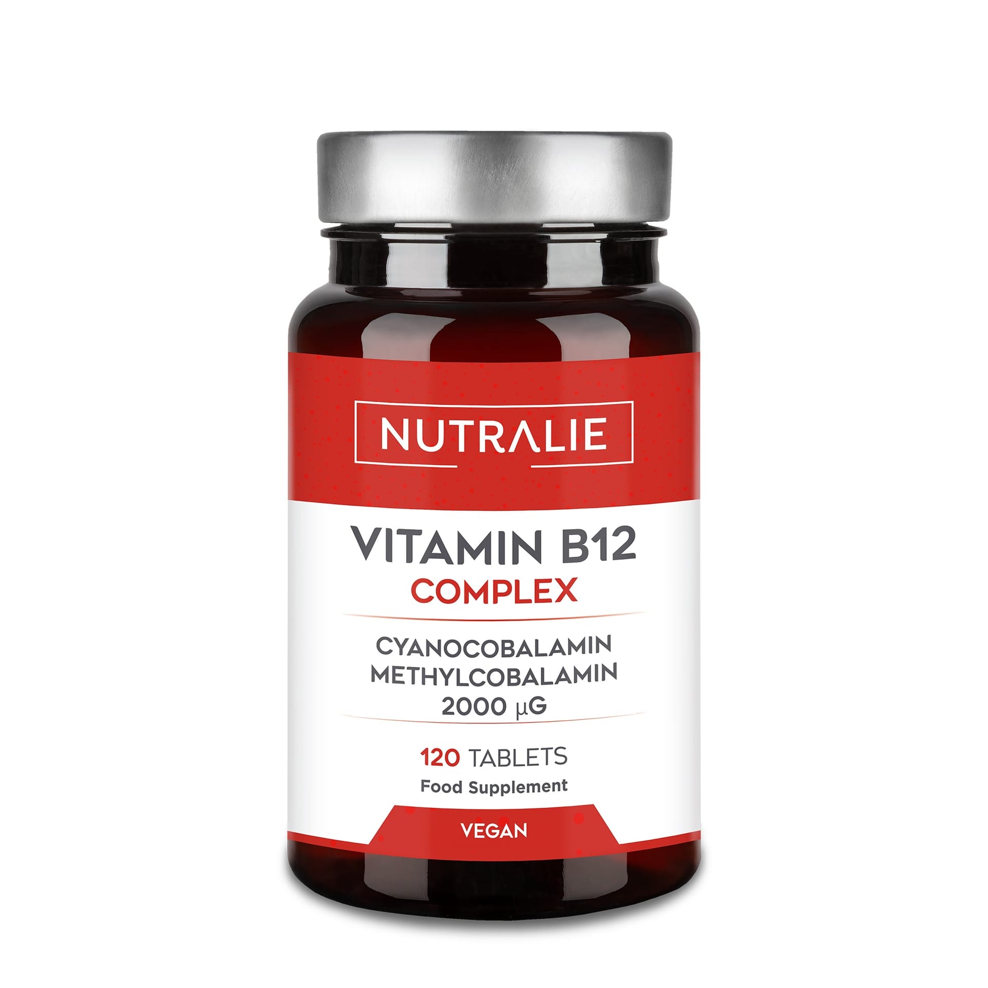 Vitamina B12 Complex 120 comprimidos de Nutralie — imagen 1 de 2