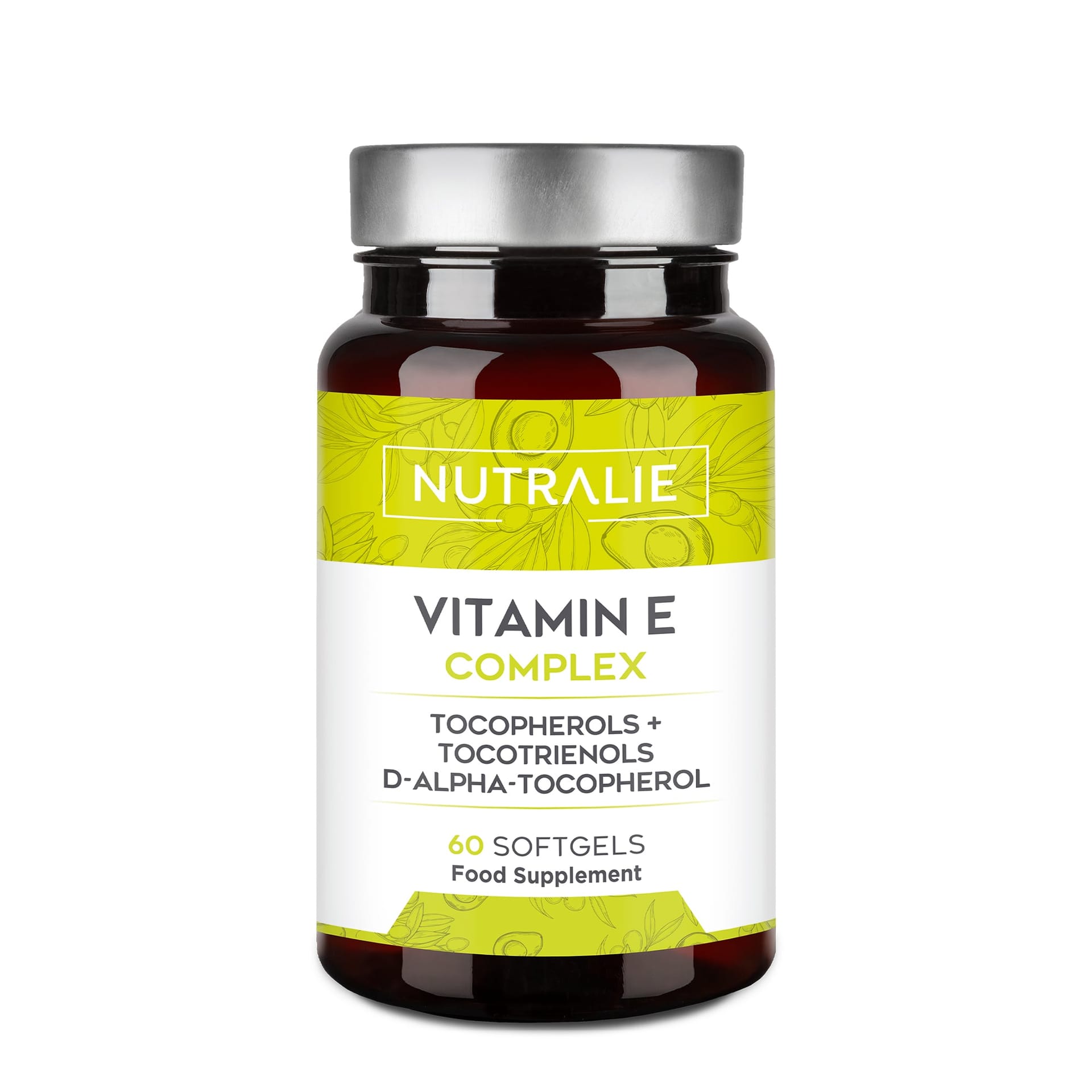 Vitamina E Complex 60 perlas de Nutralie — imagen 1 de 2
