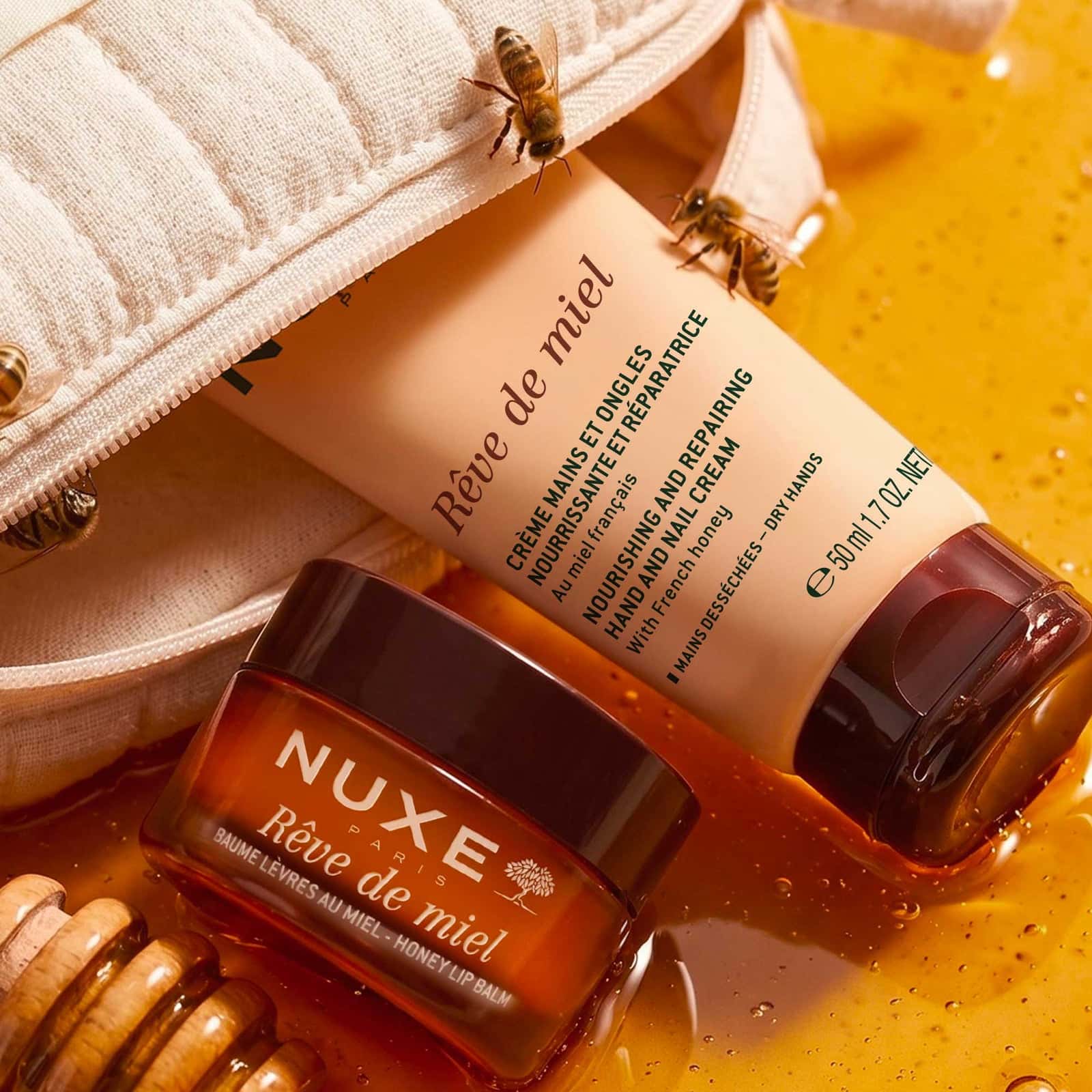 Nuxe Rêve de Miel Dúo Labios y Manos de NUXE