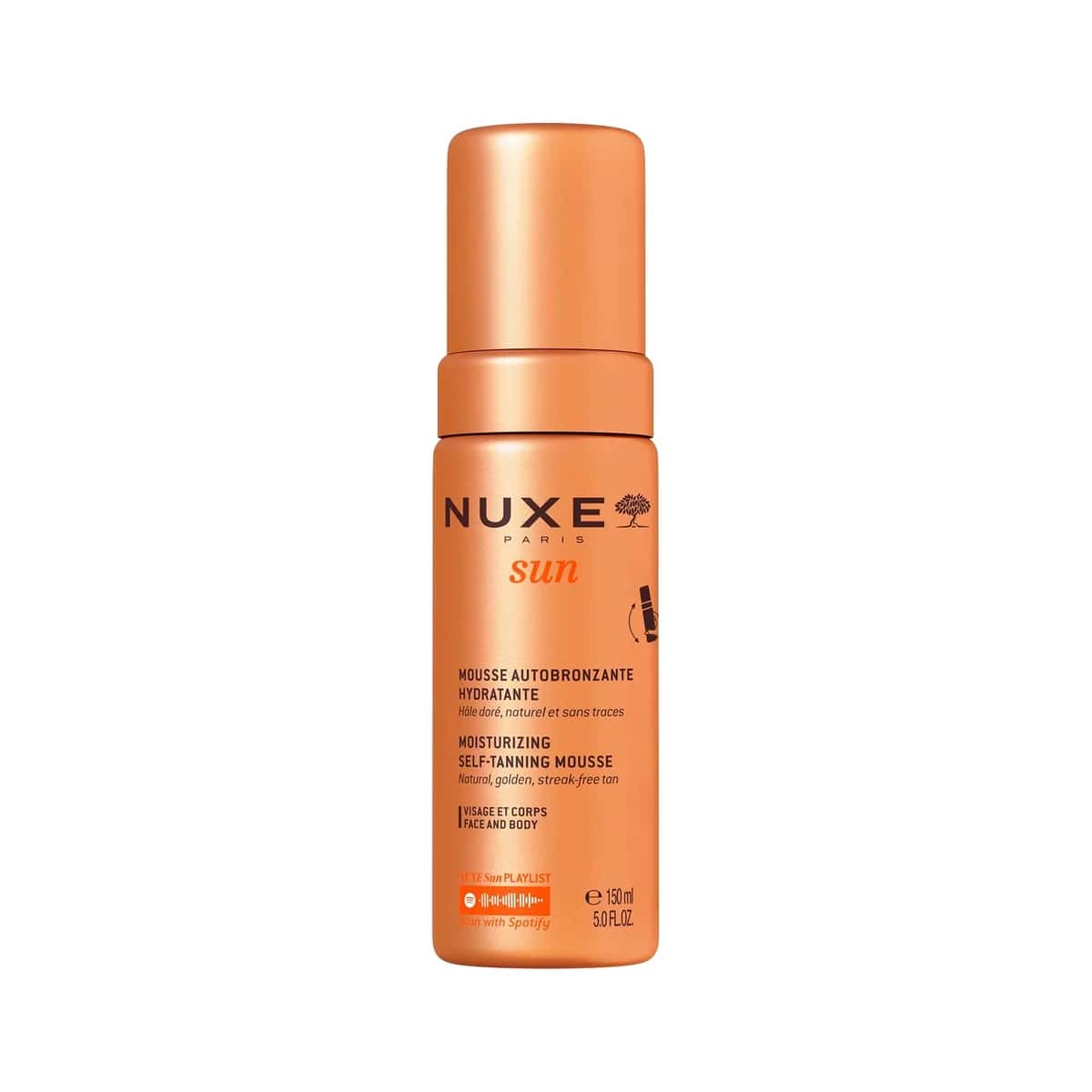 Nuxe Sun Espuma Autobronceadora Rostro y Cuerpo de Nuxe