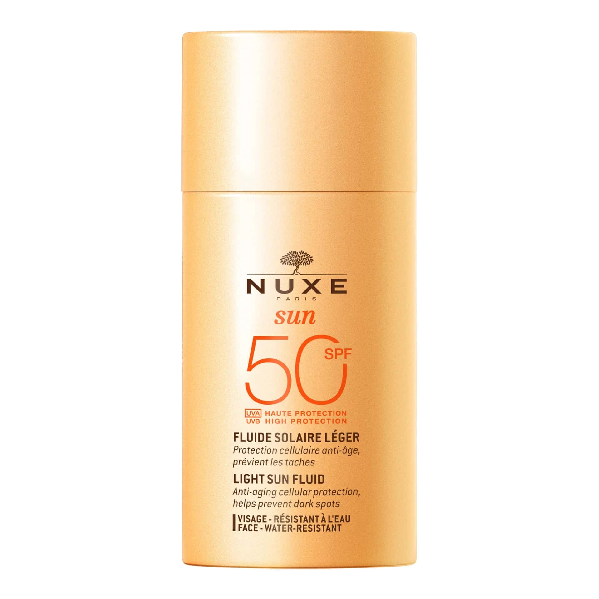Nuxe Sun Fluido Ligero Facial SPF 50+ 50 ml de NUXE