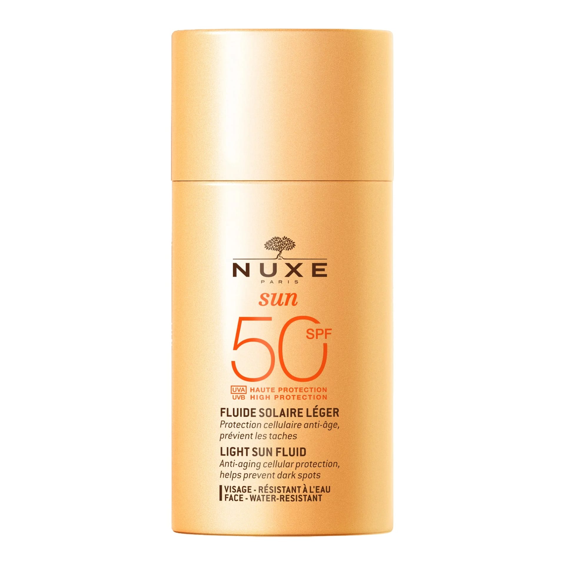 Nuxe Sun Fluido Ligero Facial SPF 50+ 50 ml de NUXE