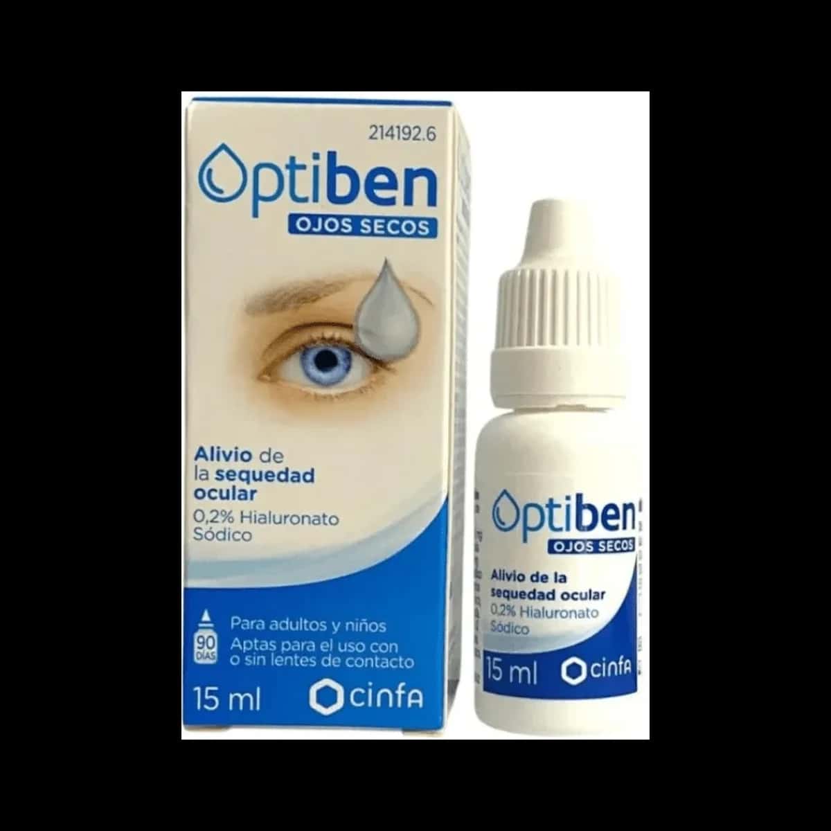 Optiben Ojos Secos Gotas 1 Frasco 15 ML de Optiben