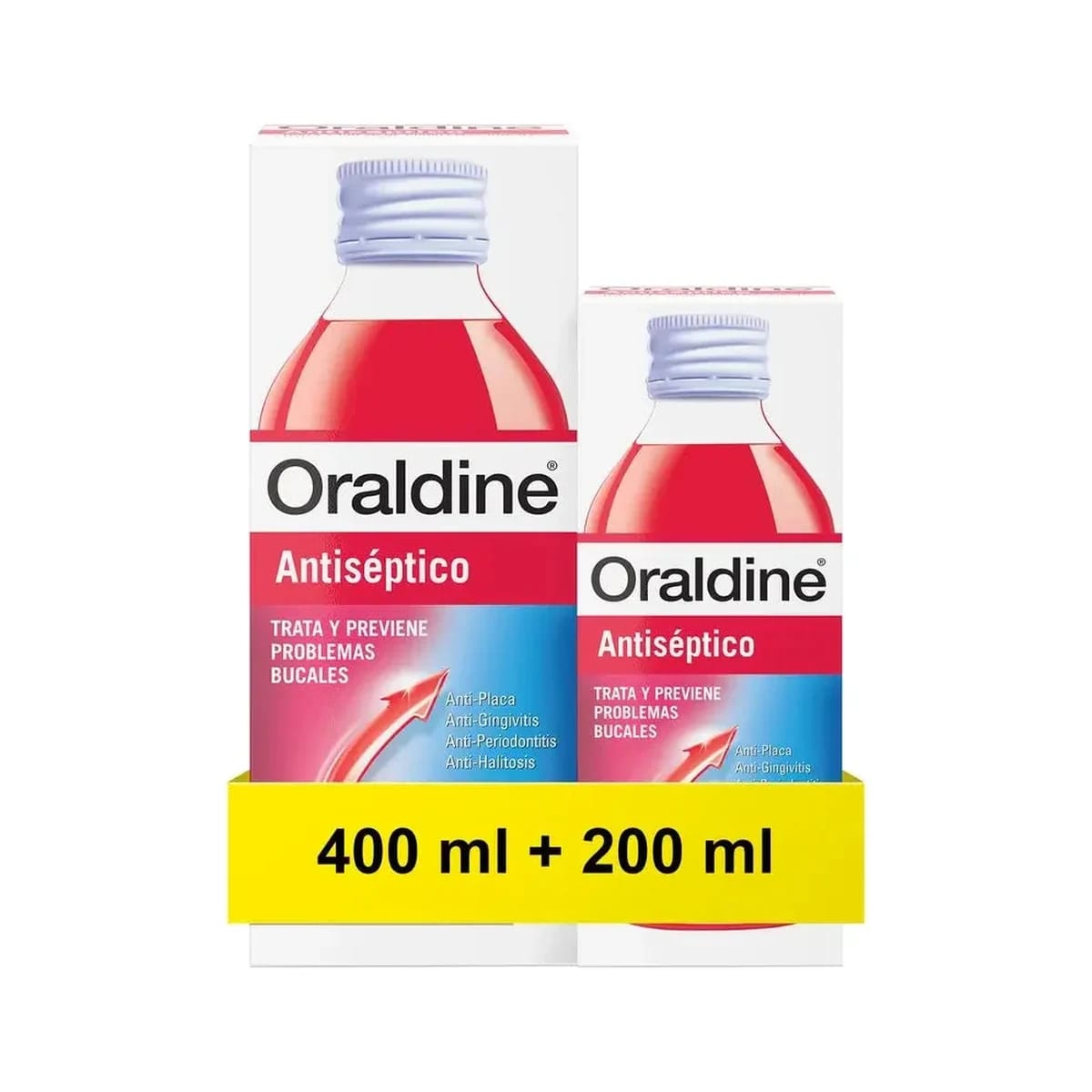 Oraldine Antiséptico Pack 400 ml + 200 ml de Oraldine — imagen 1 de 6