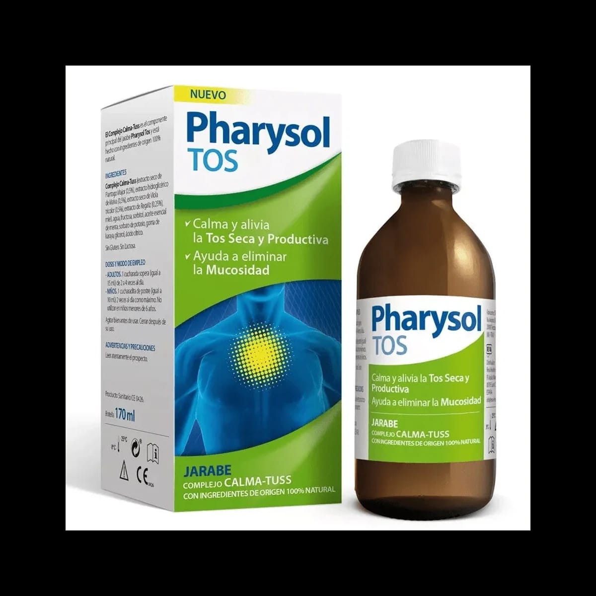 Pharysol Tos Jarabe 170 ml de Pharysol — imagen 1 de 2