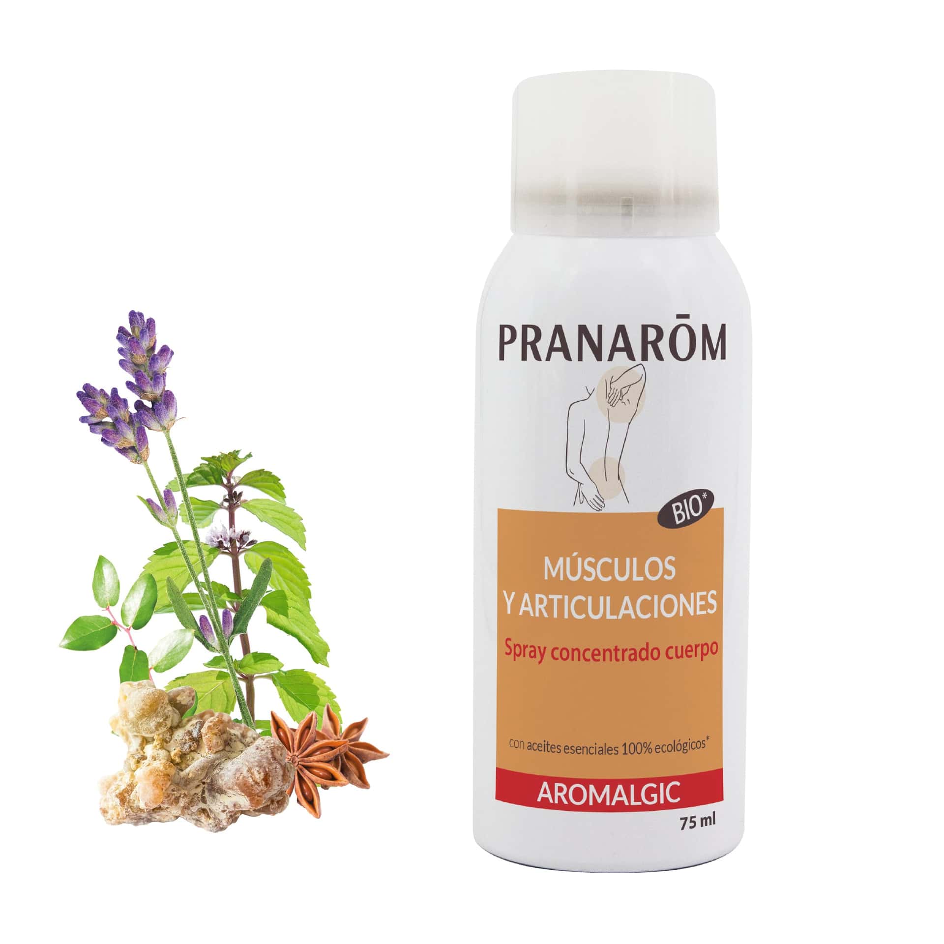 Pranarôm Aromalgic Spray Articulaciones y Músculos Bio 75 ml de Pranarôm