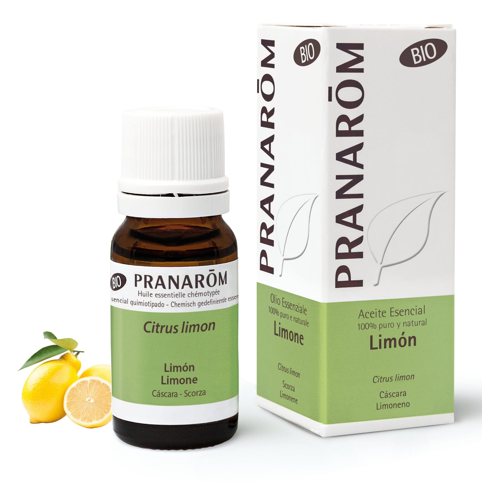 Pranarôm Aceite Esencial Limón Bio 10 ml de Pranarôm — imagen 1 de 3