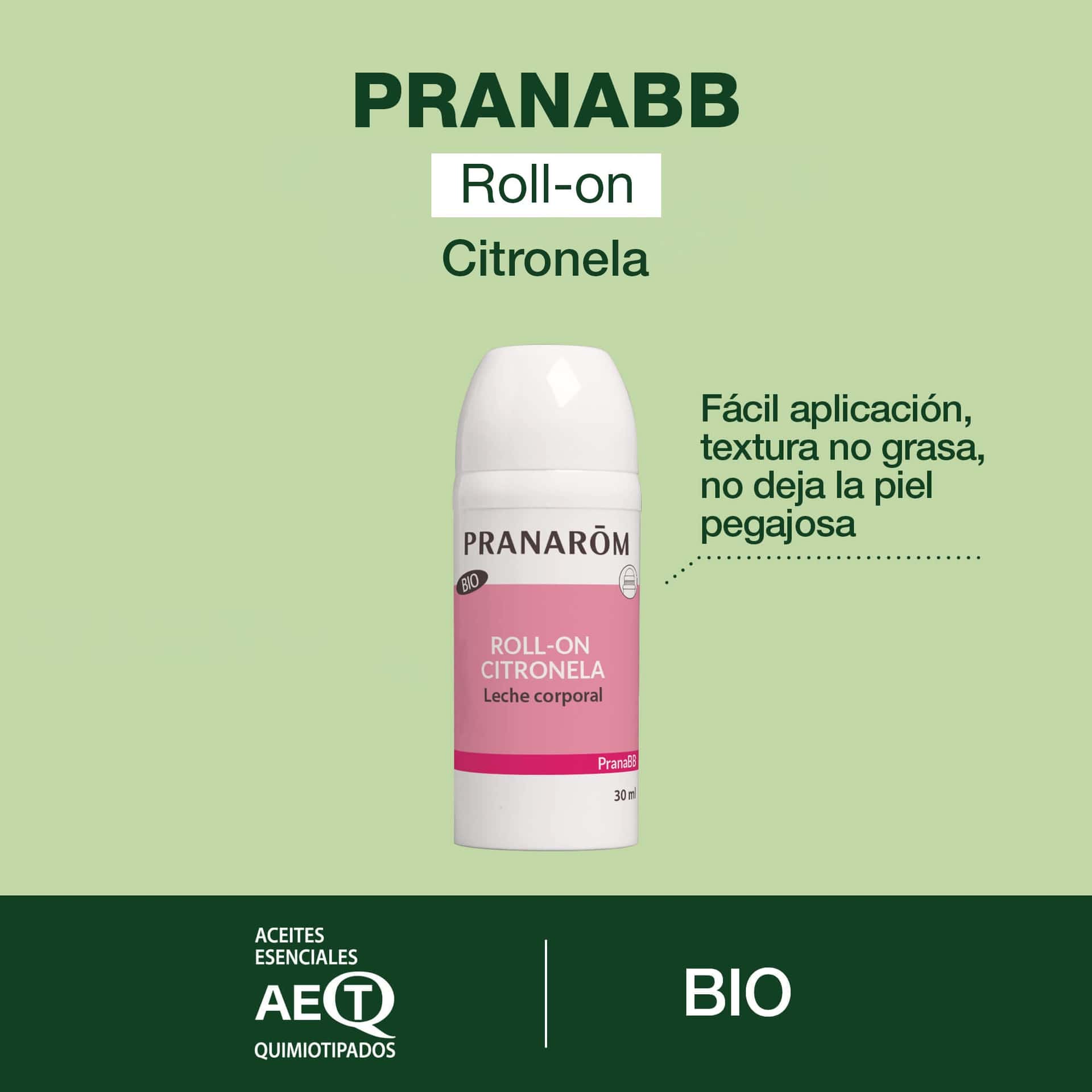 Pranarôm PranaBB Citronela Roll-on 30 ml de Pranarôm