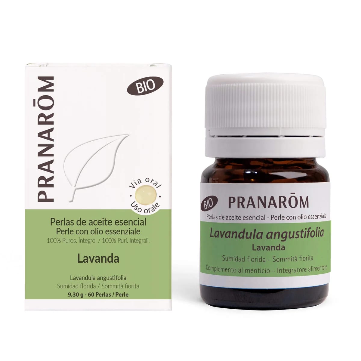 Pranarom Aceite Esencial Perlas Lavanda - Bio de Pranarôm — imagen 1 de 6