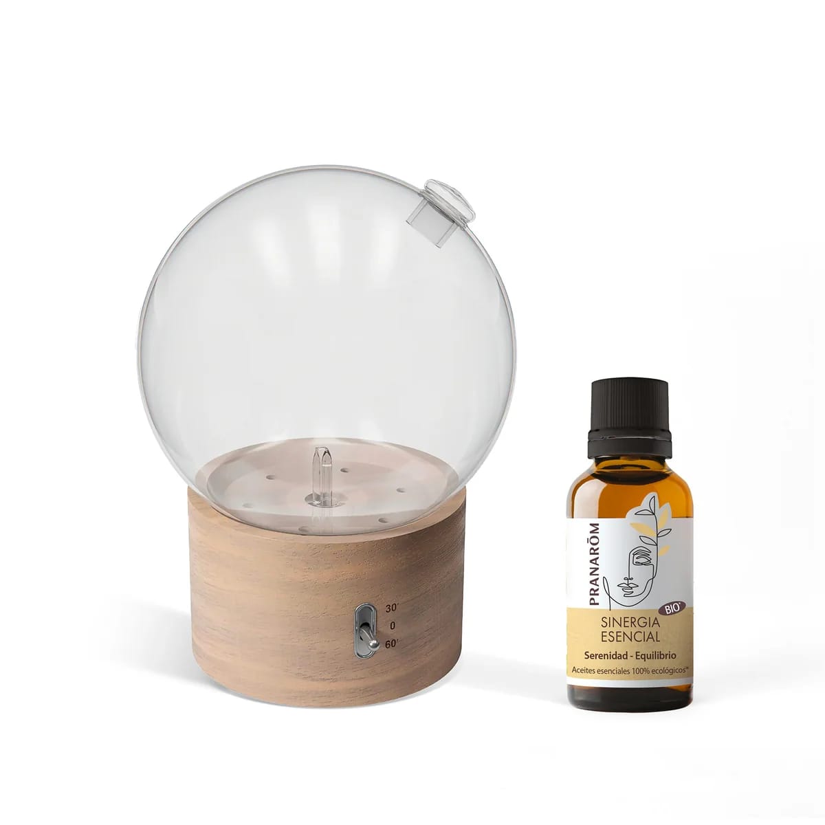 Pranarom Difusor Bulle + Sinergia esencial de Pranarôm