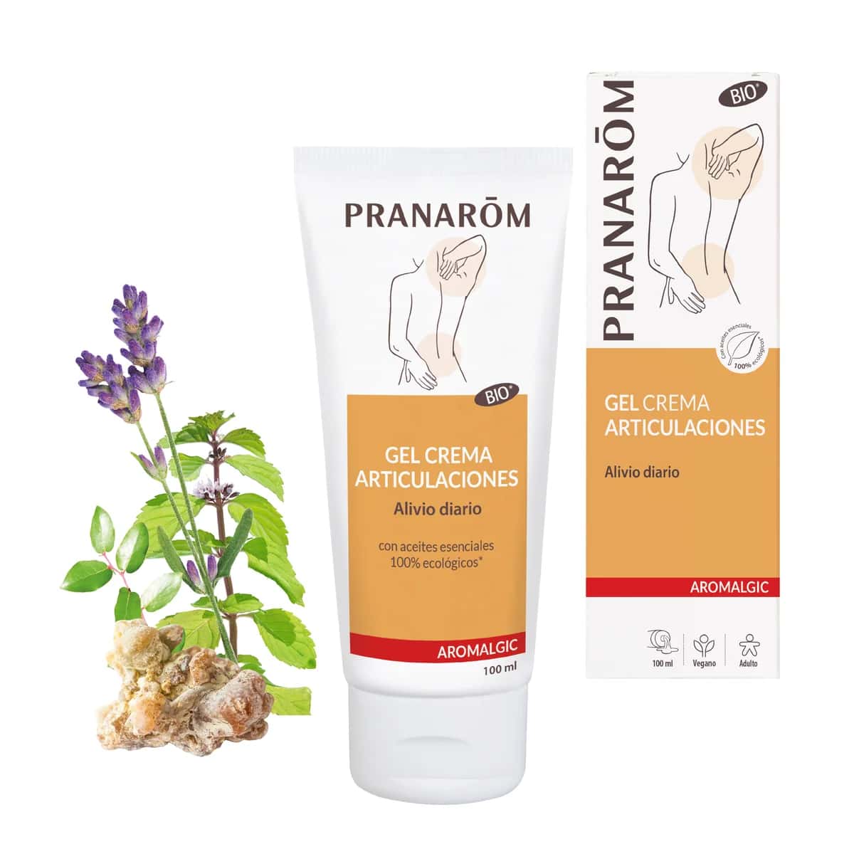 Pranarôm Aromalgic Gel Crema Articulaciones y Músculos Bio de Pranarôm