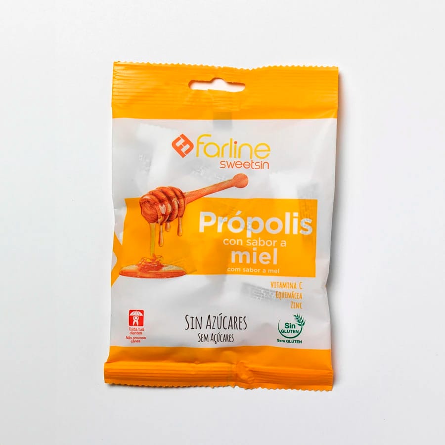 Farline Sweetsin Caramelos Miel Propolis Bolsa 40 G de Farline — imagen 1 de 2