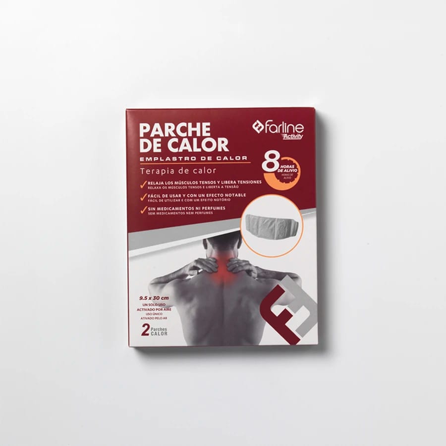 Farline Parche Calor Cervical 2 u de Farline — imagen 1 de 3