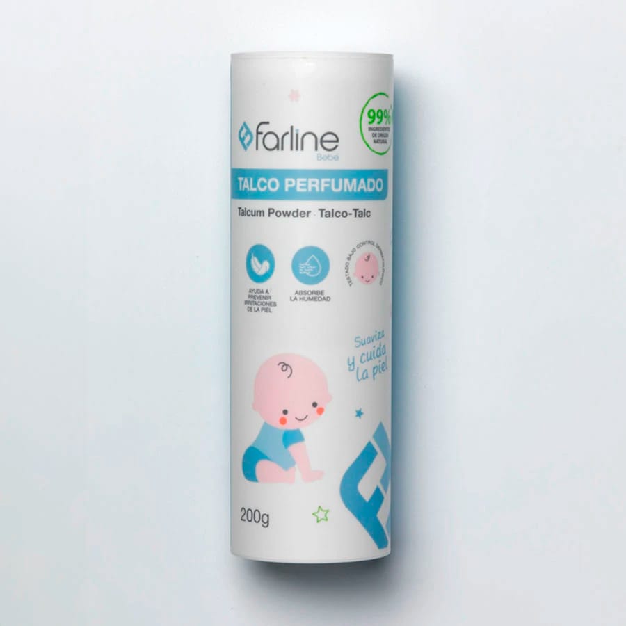 Farline Talco Perfumado 200 ML de Farline