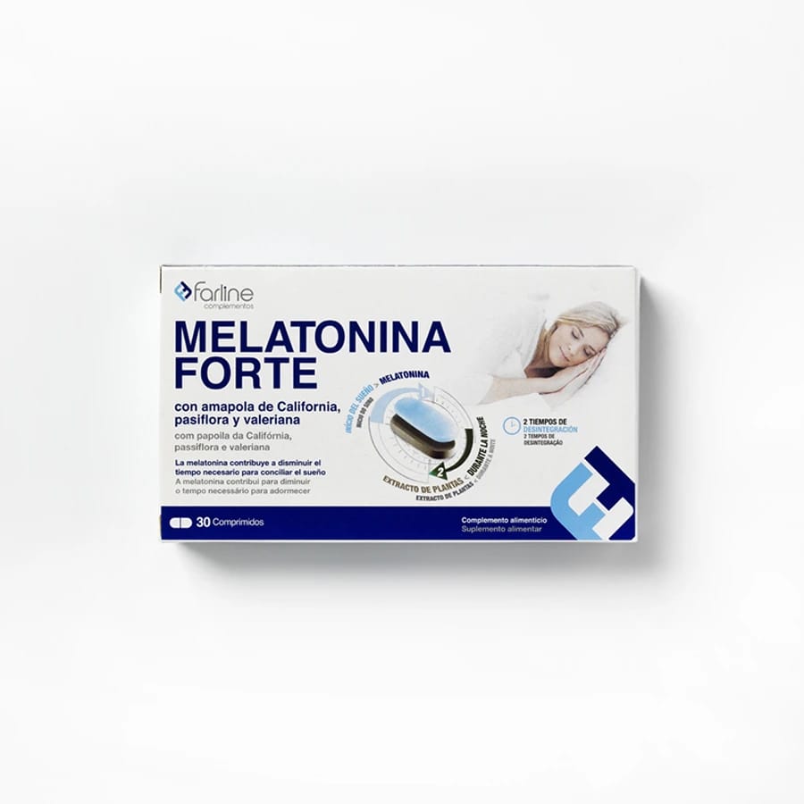 Farline Melatonina Forte 30 Comprimidos de Farline — imagen 1 de 3
