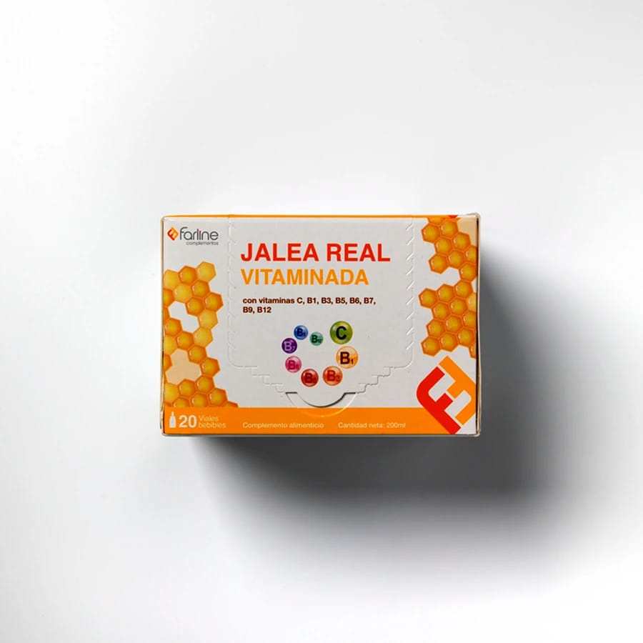 Farline Complementos Jalea Real Vitaminada 10 ML 20 Amp de Farline — imagen 1 de 3