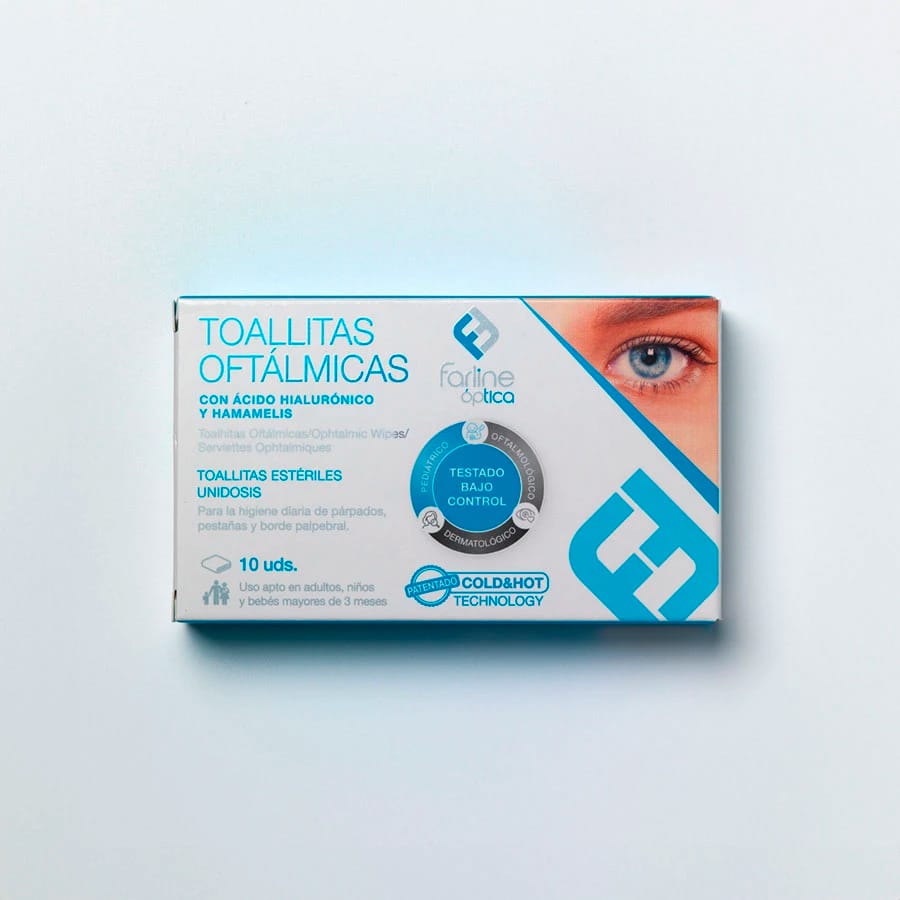 Farline Toallitas Oftalmicas ah Cold&hot 30 Unidades de Farline — imagen 1 de 3