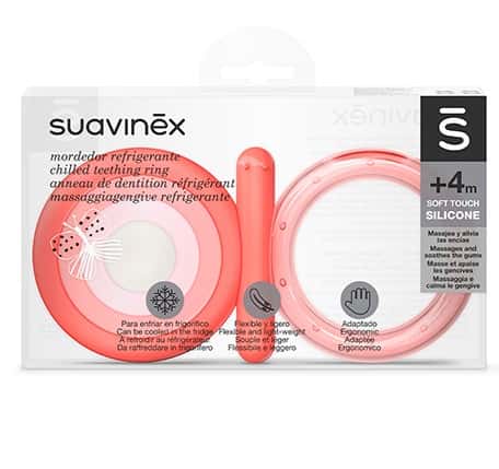 Suavinex Mordedor Refrigerante Silicona +4 meses Colour Essence de Suavinex