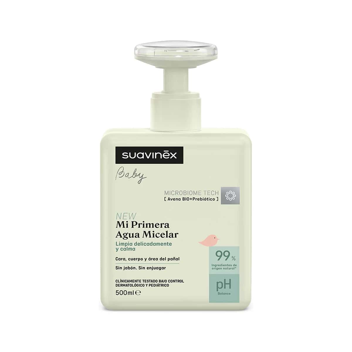 Suavinex Baby Agua Micelar Limpiadora 500 ml de Suavinex