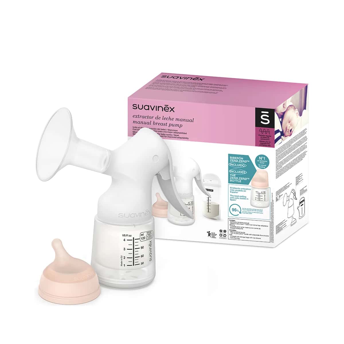 Suavinex Extractor Leche Manual de Suavinex