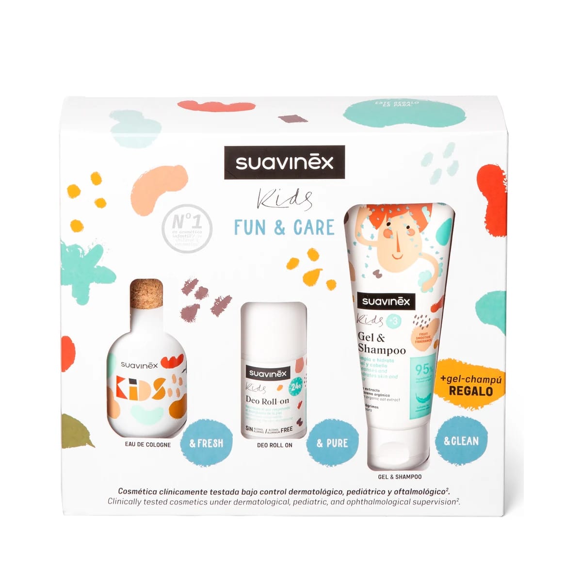 Suavinex Kids Set Desodorante + Colonia 100 ml + Regalo de Suavinex — imagen 1 de 2
