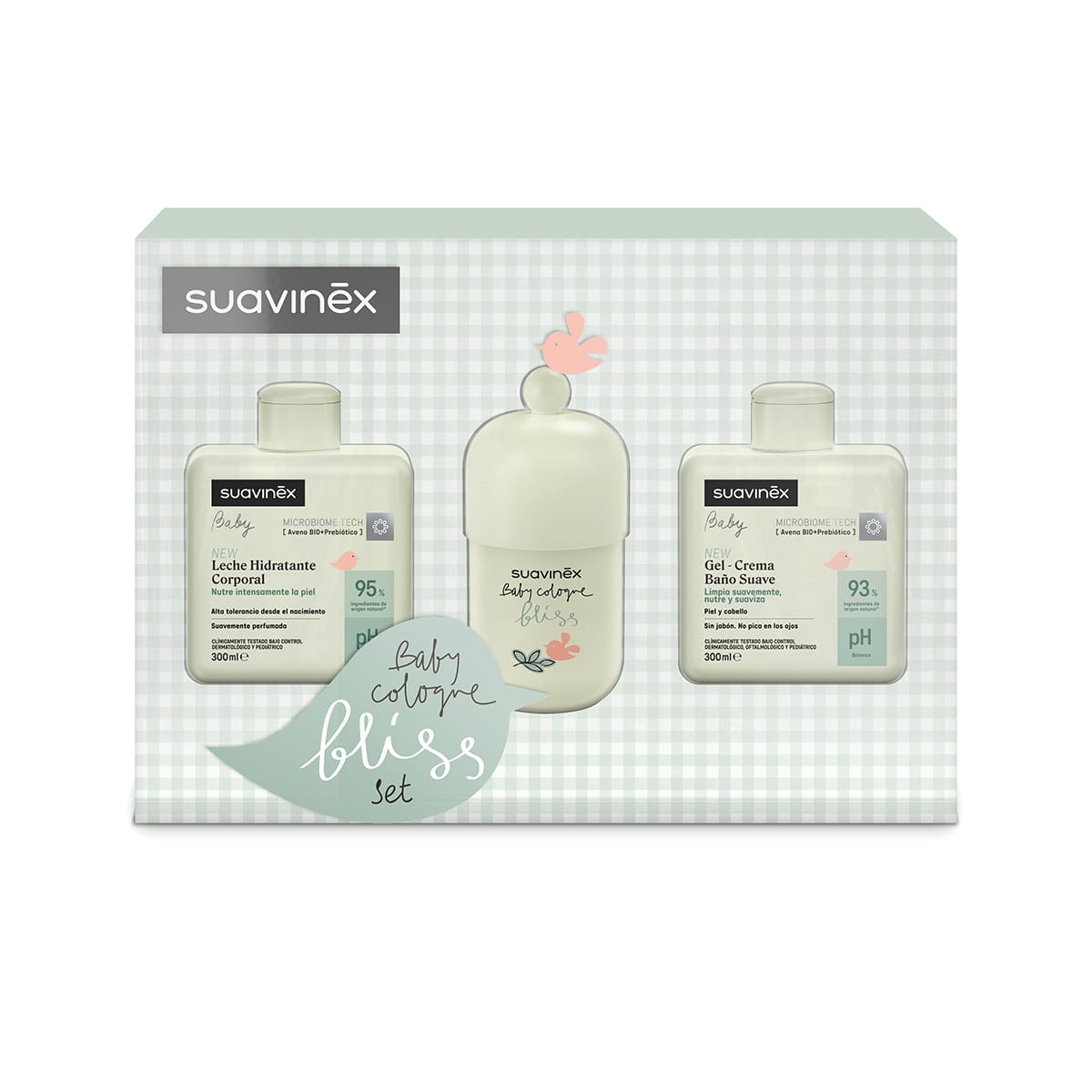 Suavinex Set Baby Cologne Bliss 100 ml + Cosmética 300 ml de Suavinex — imagen 1 de 5