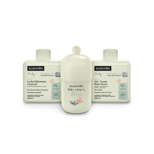Suavinex Set Baby Cologne Bliss 100 ml + Cosmética 300 ml de Suavinex